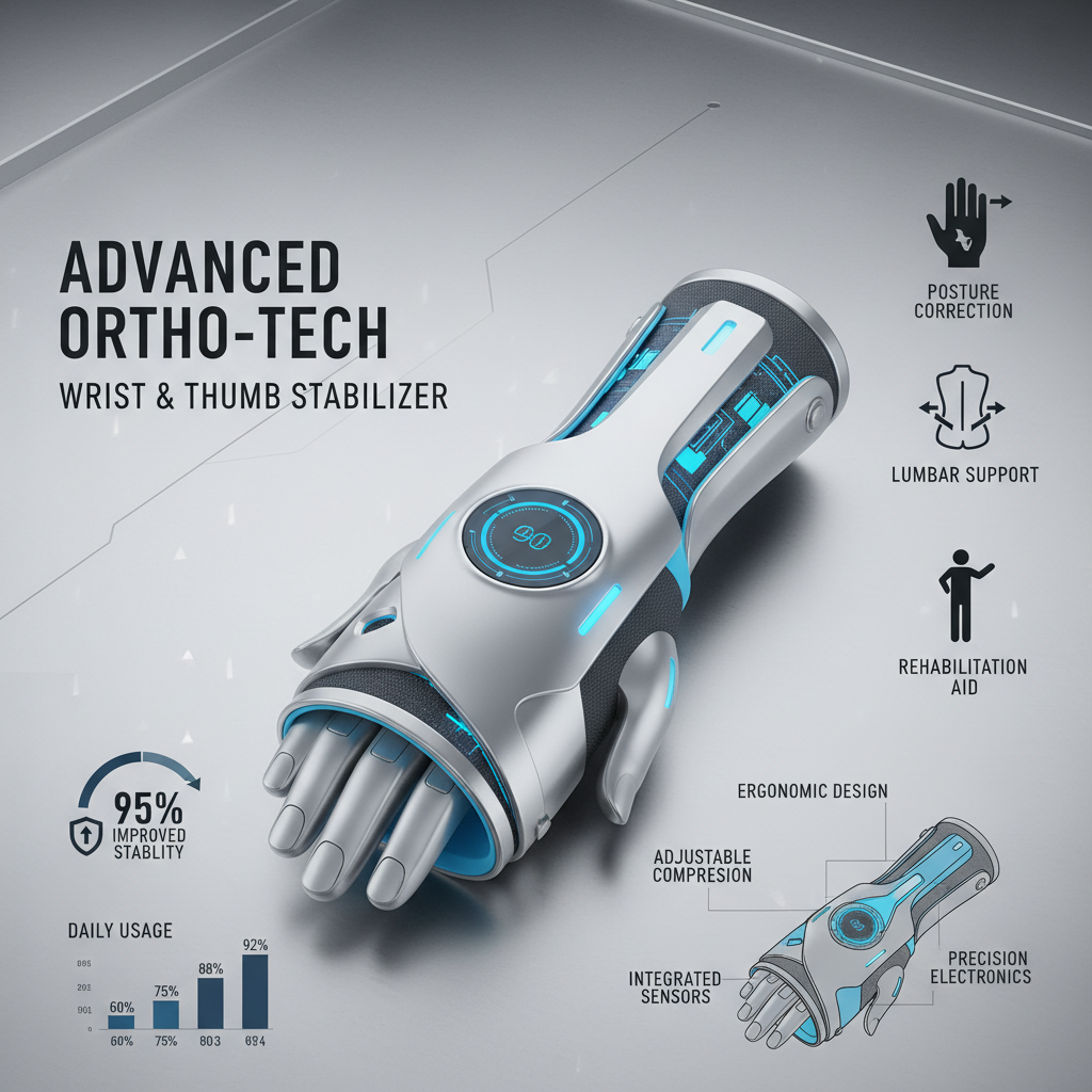 Effective Relief with a Wrist Splint with Thumb Support for Pain Management