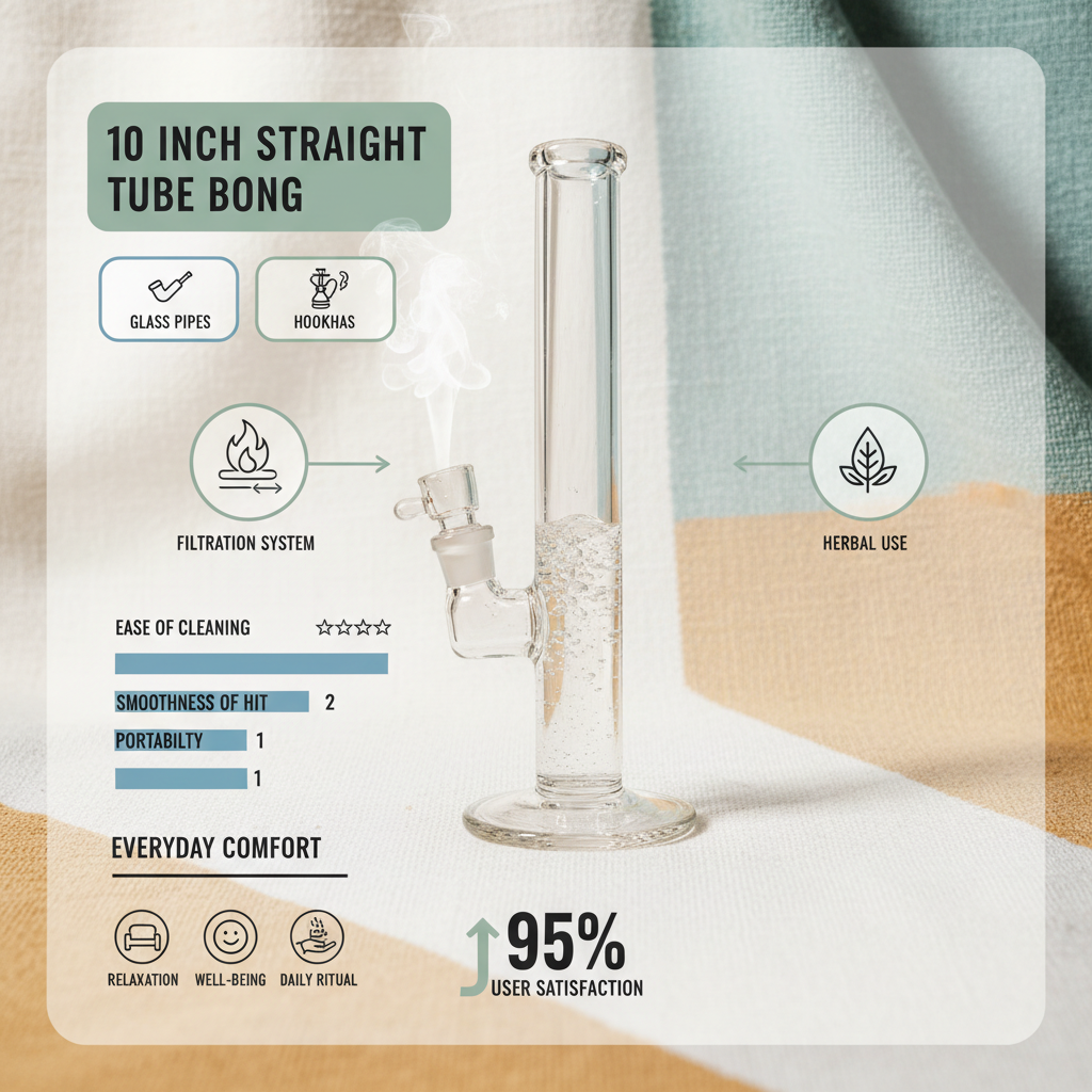 Comprehensive Guide to Choosing the Perfect 10 Inch Straight Tube Bong