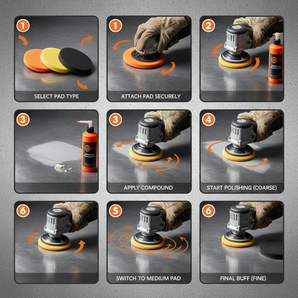 Choosing the Right 6 Inch Buffer Polisher Pads for Optimal Results
