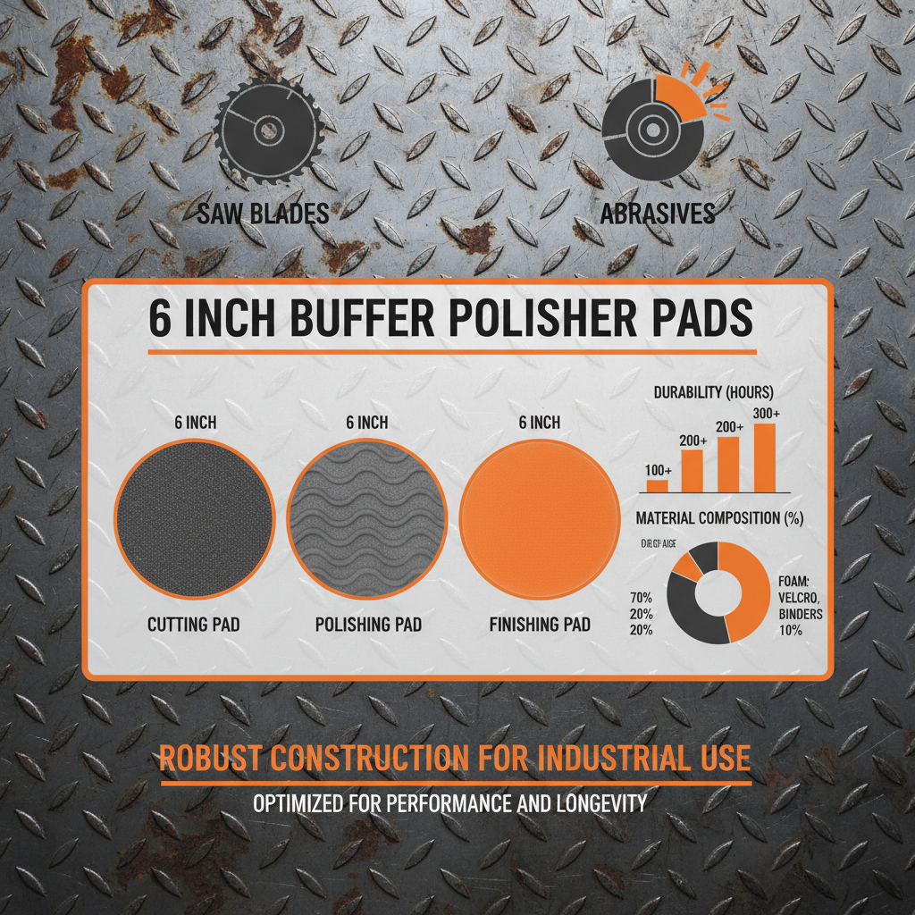 Choosing the Right 6 Inch Buffer Polisher Pads for Optimal Results