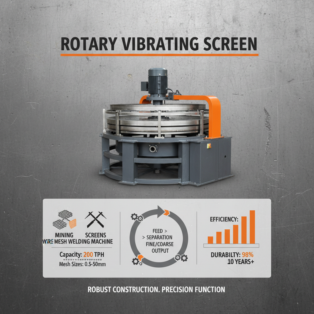 Comprehensive Guide to Rotary Vibrating Screens and Their Industrial Applications