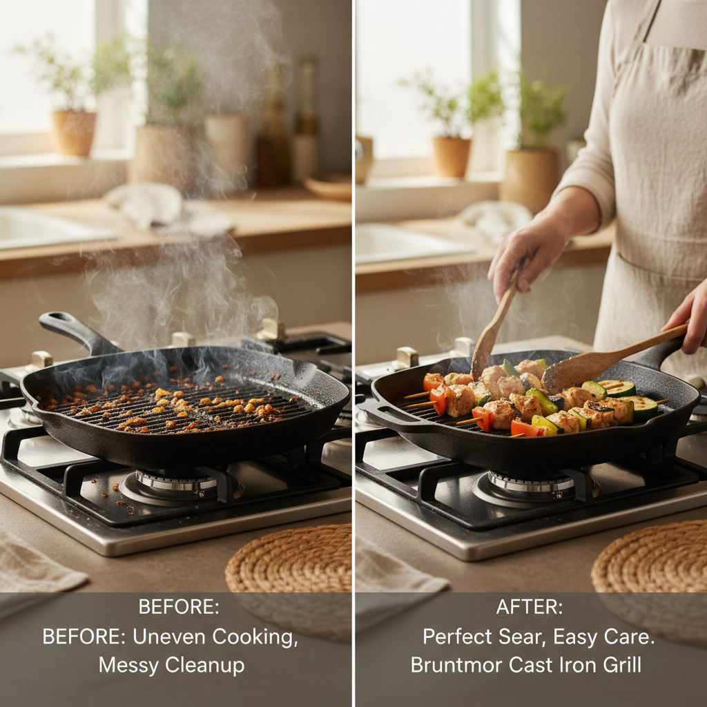 Bruntmor Cast Iron Grill A Comprehensive Guide to Quality and Performance