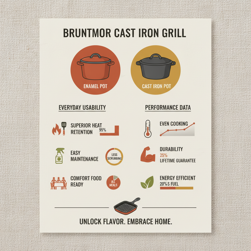 Bruntmor Cast Iron Grill A Comprehensive Guide to Quality and Performance