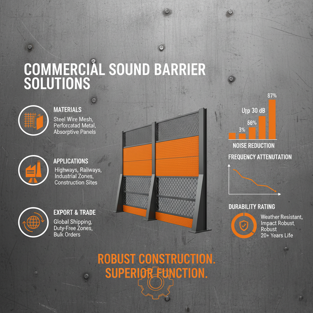 Comprehensive Guide to Commercial Sound Barrier Solutions for Noise Reduction