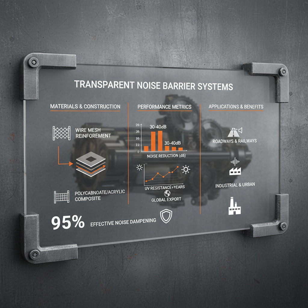 Comprehensive Guide to Utilizing Transparent Noise Barrier Panels Effectively