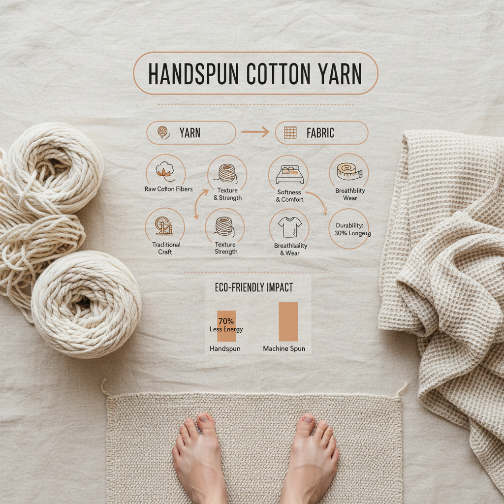 Exploring the Allure of Handspun Cotton Yarn and its Sustainable Appeal