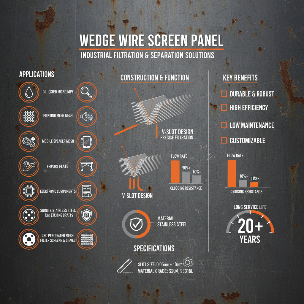 Comprehensive Guide to Wedge Wire Screen Panel Applications and Selection
