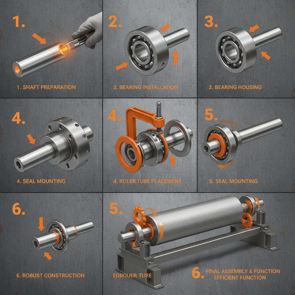 conveyor roller shaft