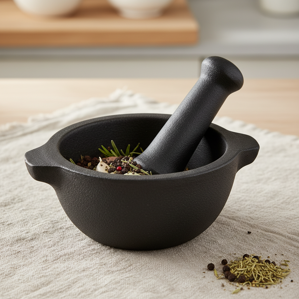 cast iron mortar and pestle for sale