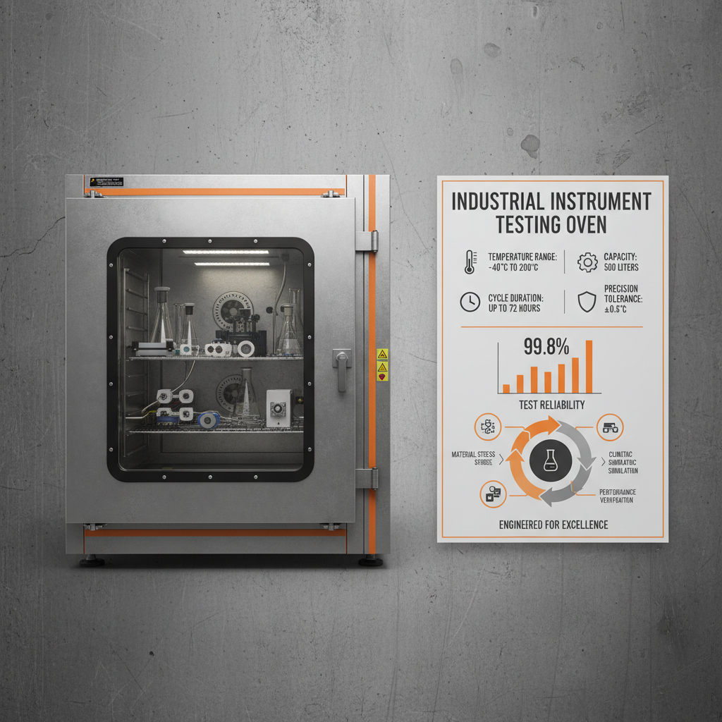 Industrial Instrument Testing Oven