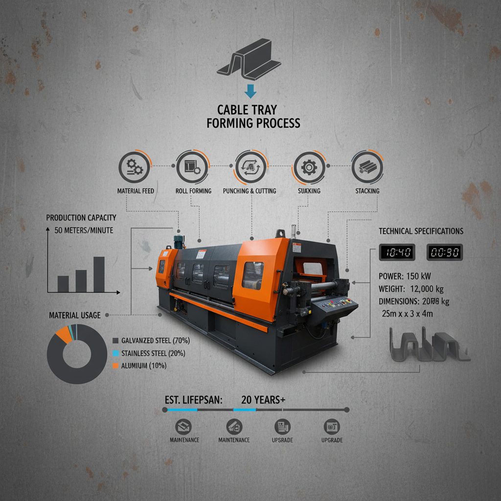 cable tray forming machine
