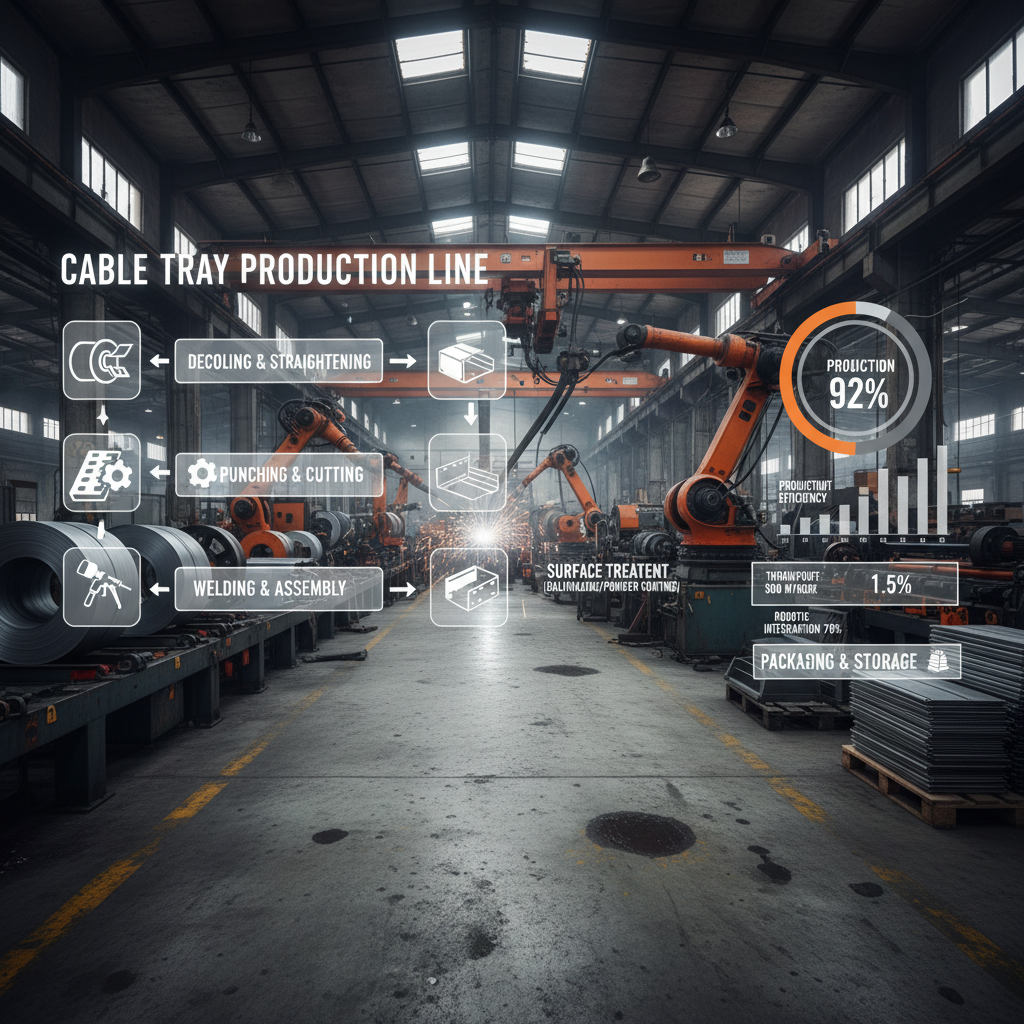 cable tray production line