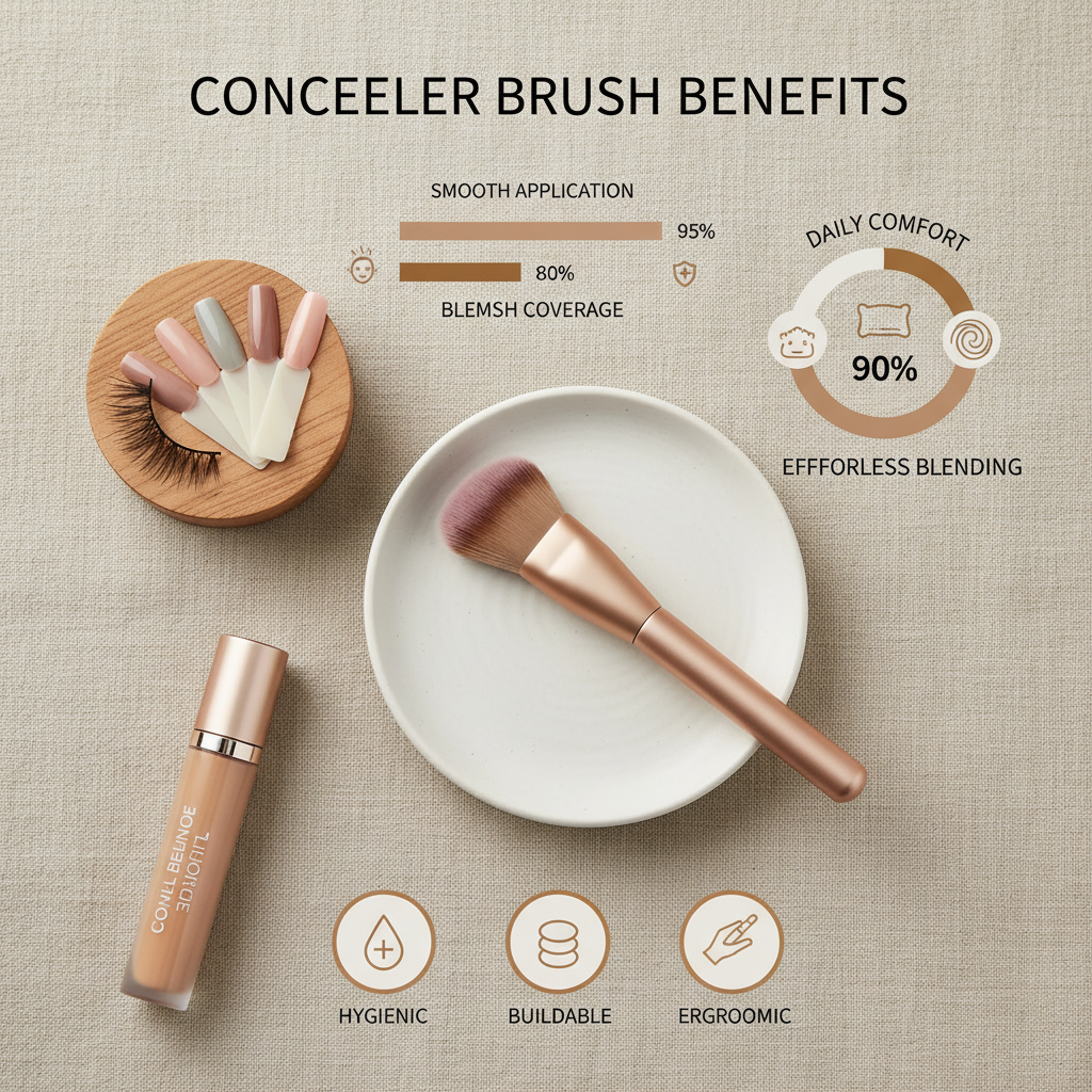 Unlock Flawless Coverage with the Perfect Concealer Makeup Brush Guide
