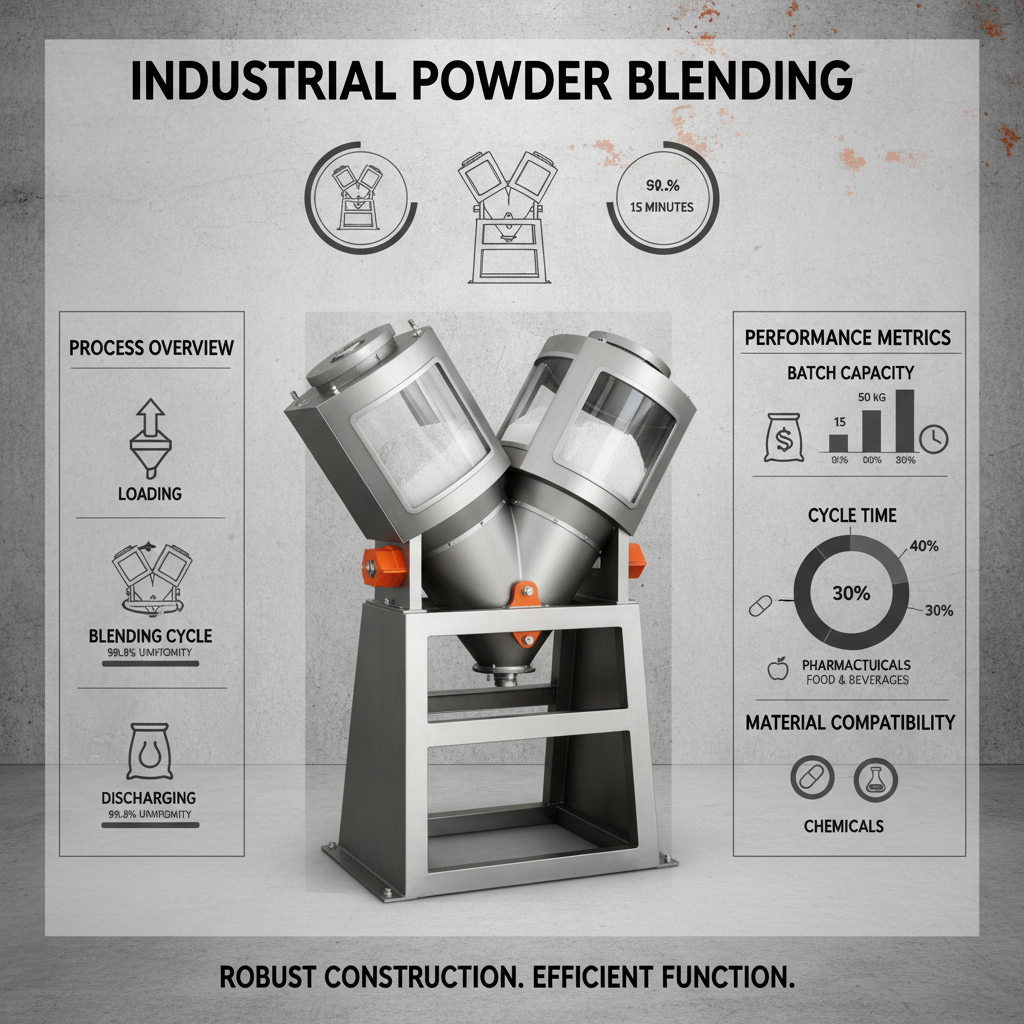 Optimizing Powder Mixing with Advanced V Blender Powder Technology