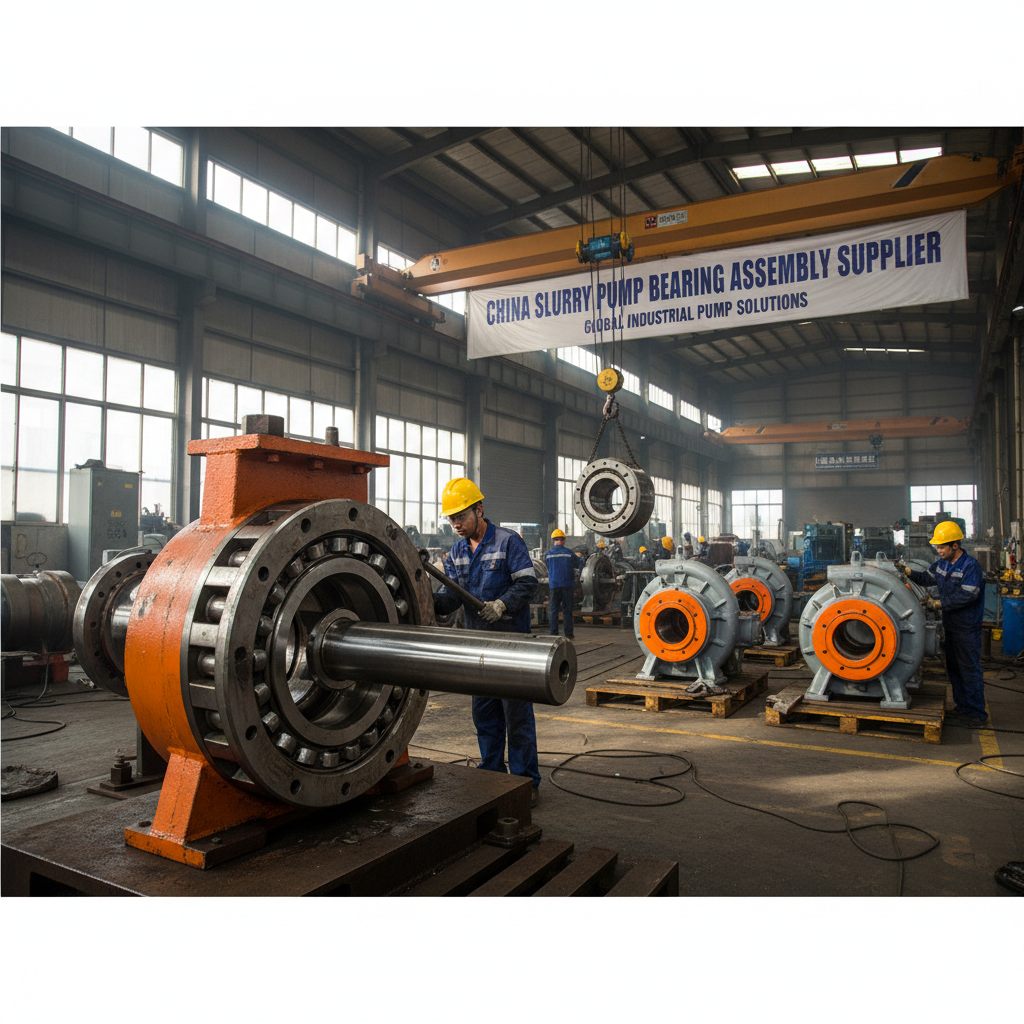 China slurry pump bearing assembly supplier