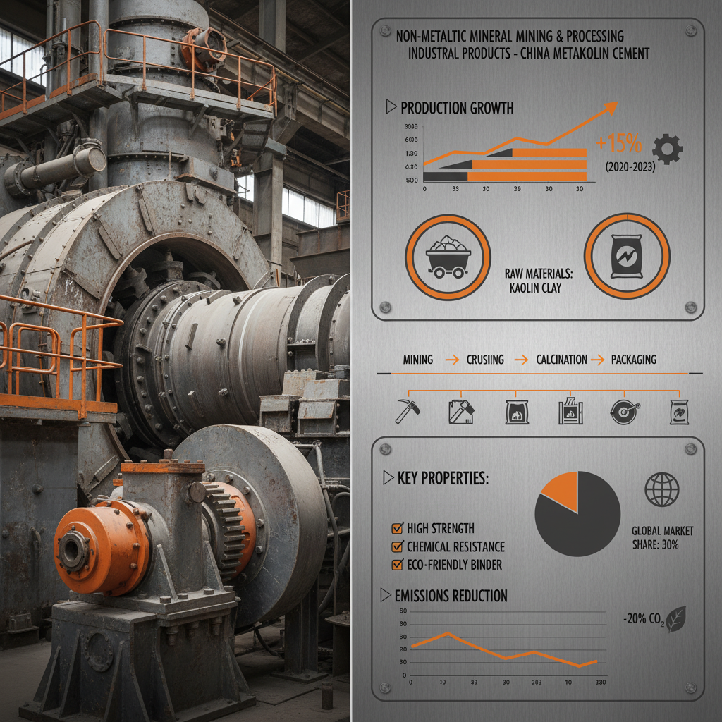 China metakaolin Cement