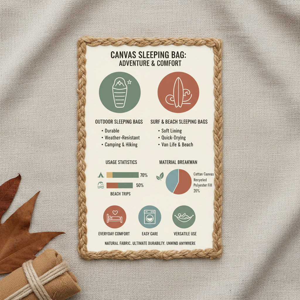 The Comprehensive Guide to Choosing the Right Canvas Sleeping Bag for Outdoor Adventures