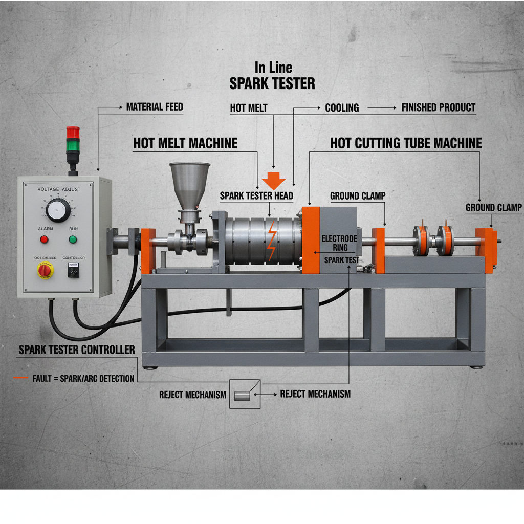 Maximize Weld Quality with Advanced In Line Spark Tester Technology