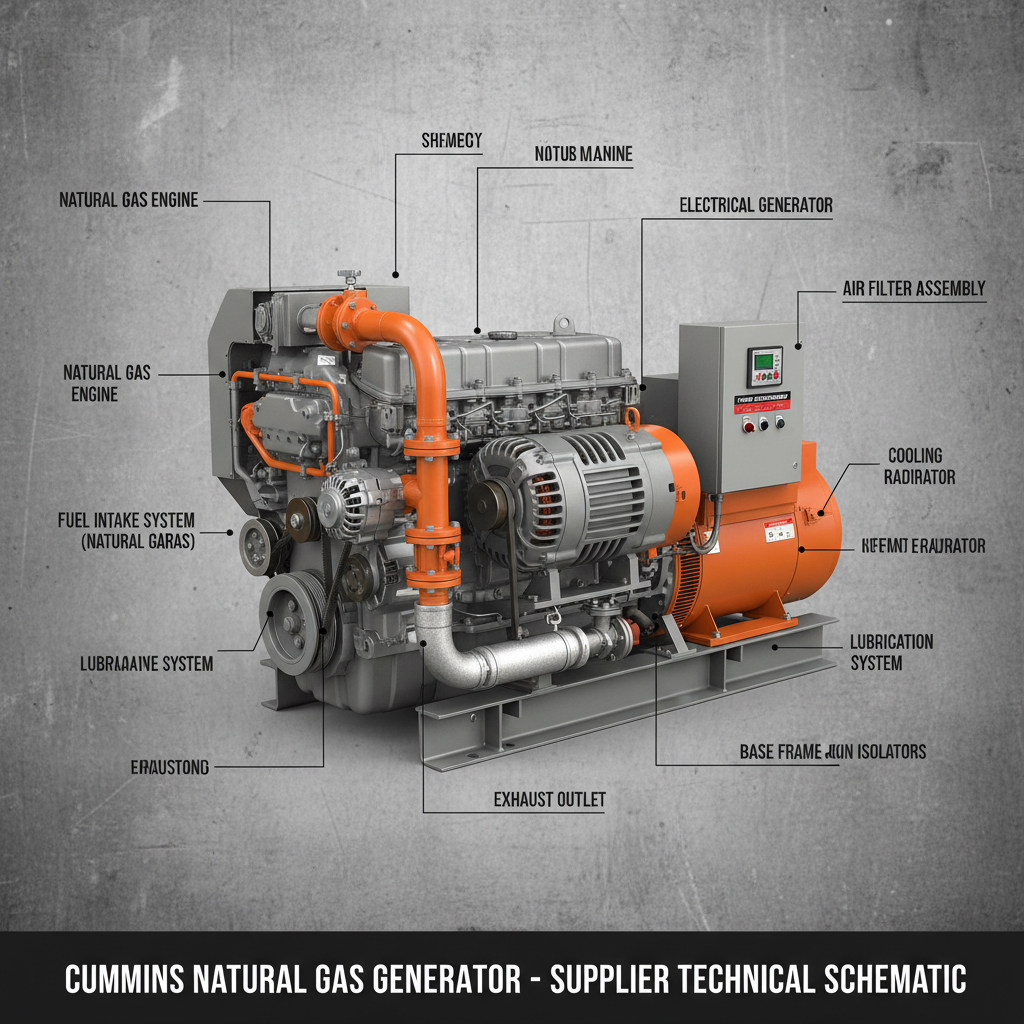 cummins natural gas generator Supplier