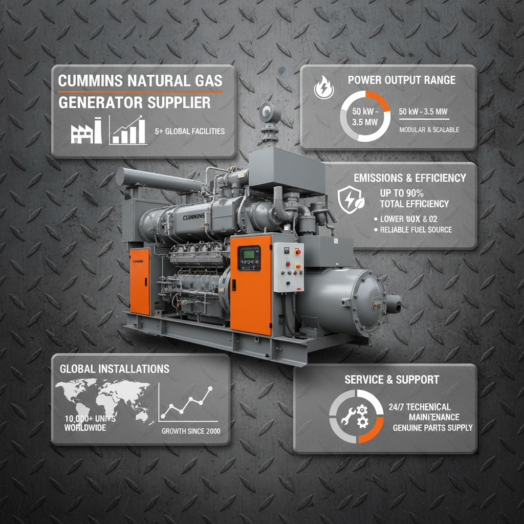 cummins natural gas generator Supplier