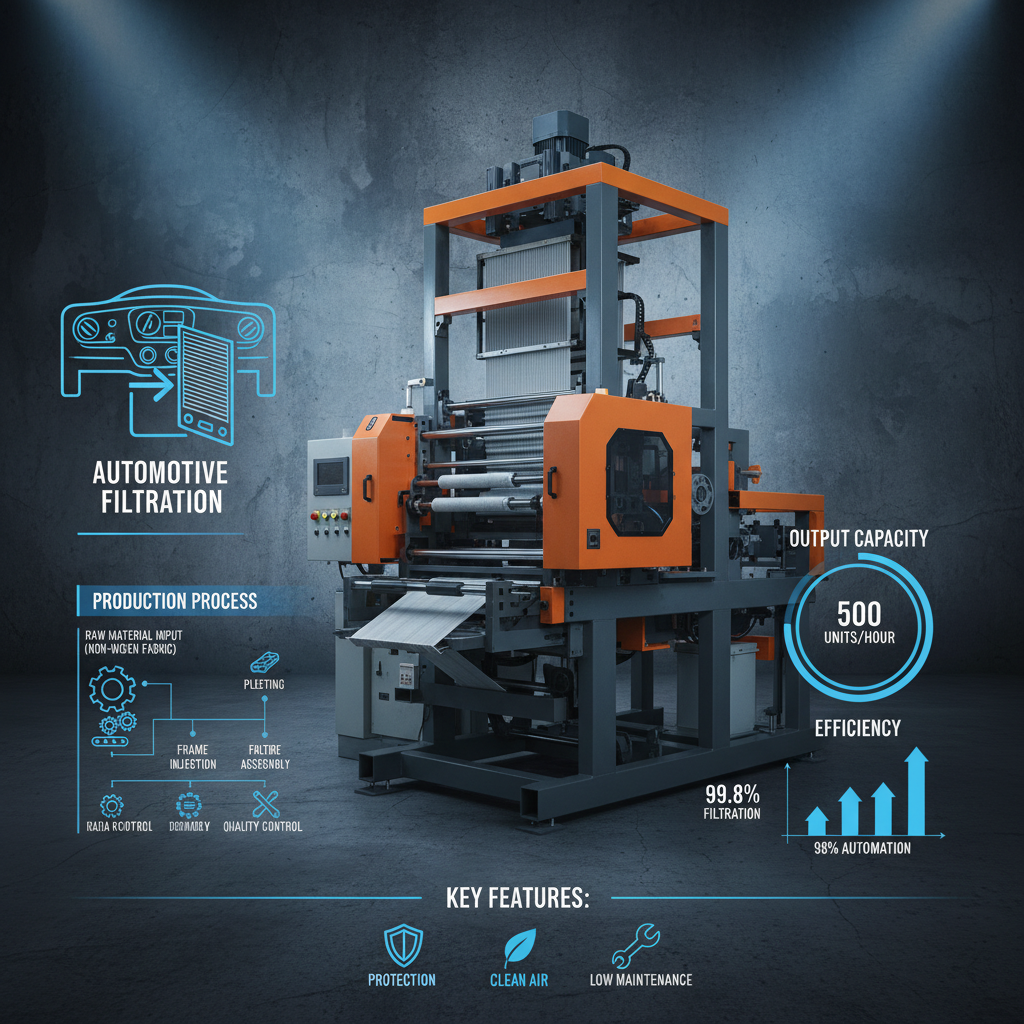 HighPerformance Cabin Air Filter Making Machines