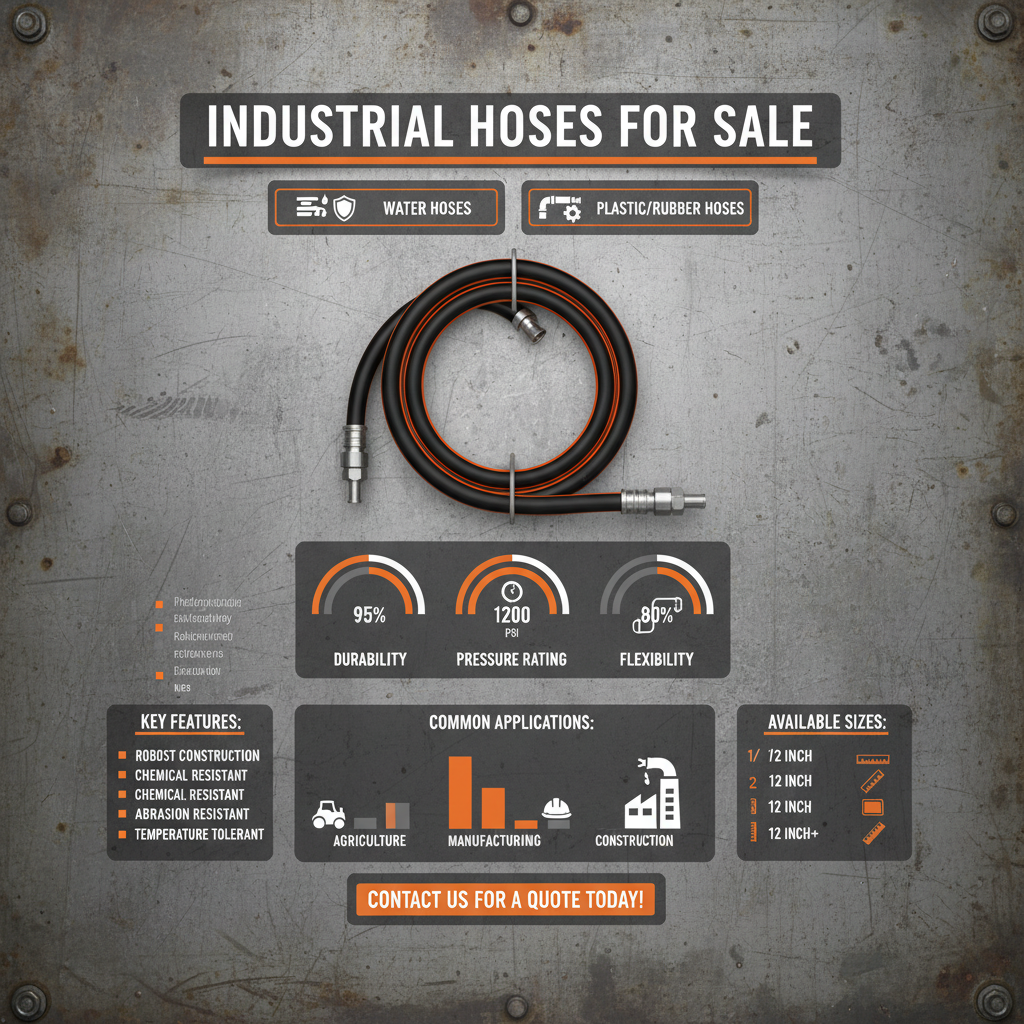 Find Reliable Industrial Hose for Sale Solutions and Expert Guidance