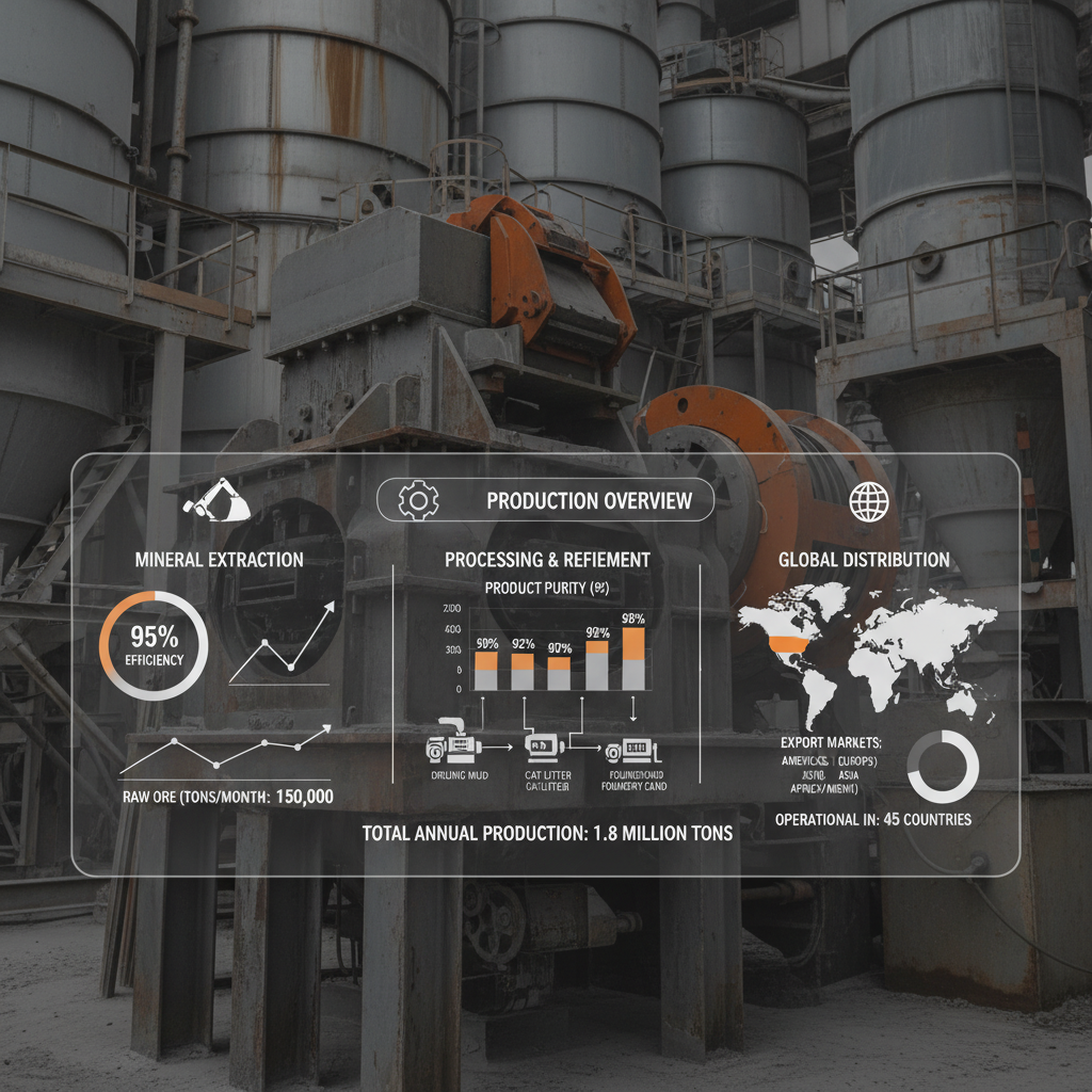 Huabang Mica Your Trusted Bentonite Manufacturer for Industrial Solutions