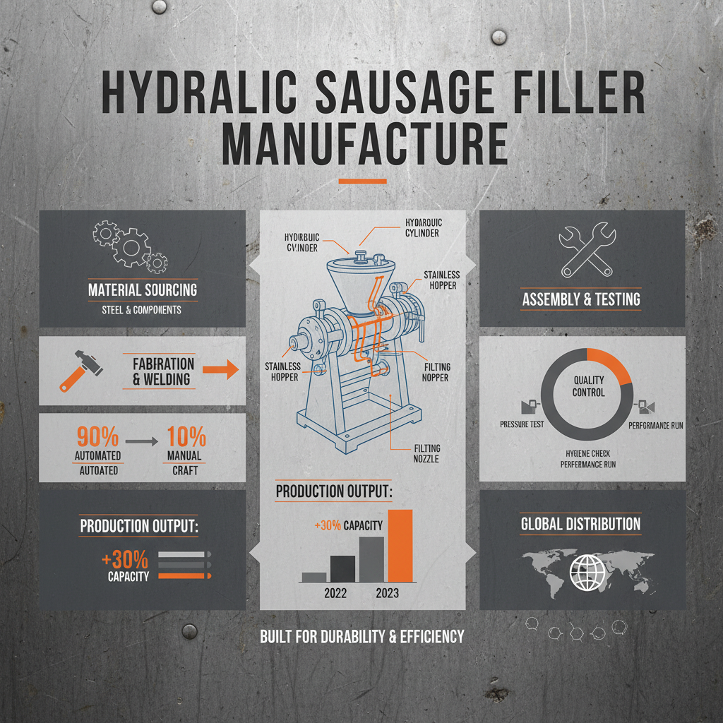 hydraulic sausage filler machine Manufacture