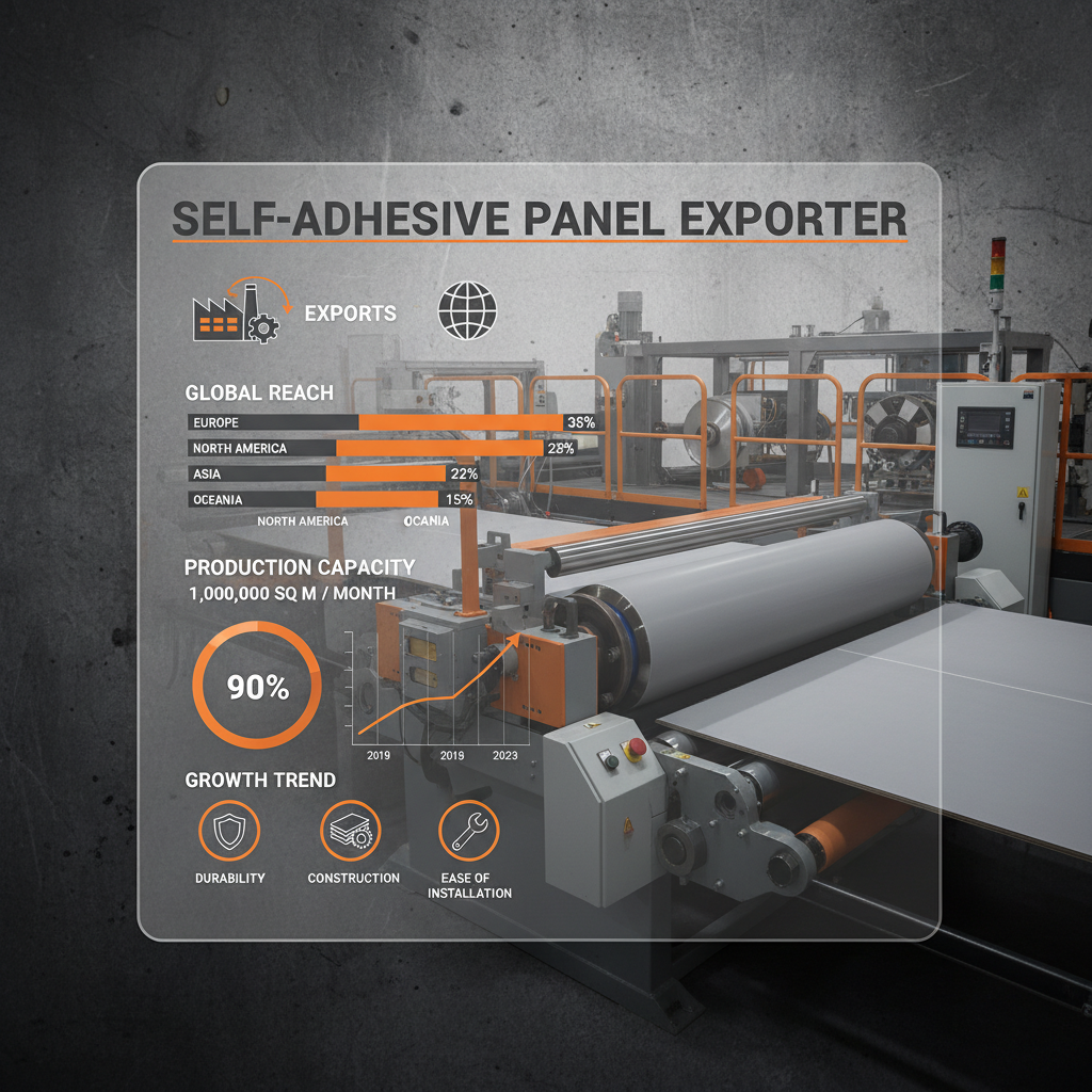 Self-adhesive panel Exporter