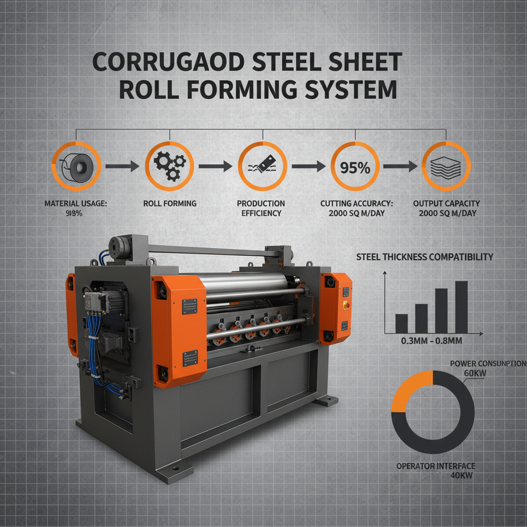 High Performance Corrugated Steel Sheet Roll Forming Machine Solutions