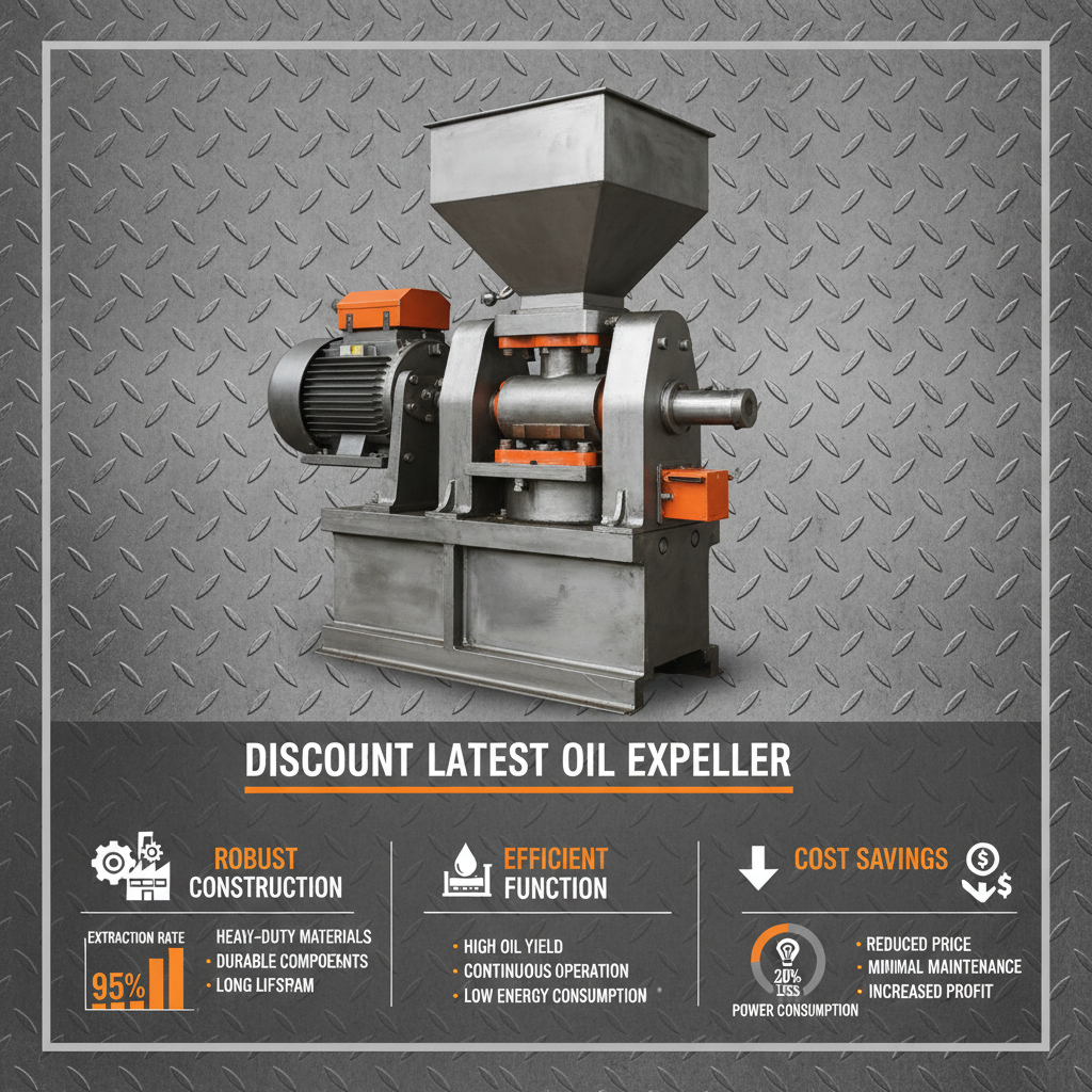 Find the Best Discount Latest Oil Expeller for Superior Oil Extraction