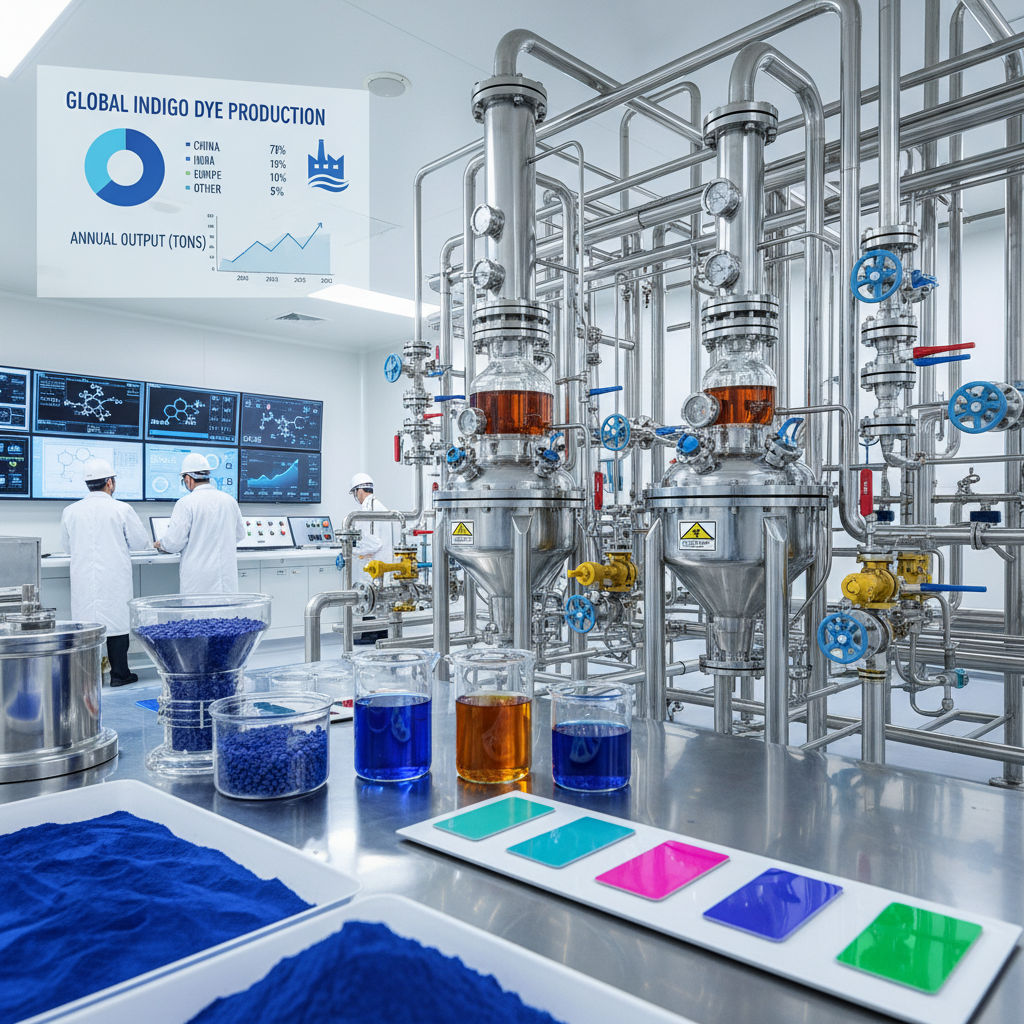 Exploring China Indigo Colour Dye Production Applications and Sourcing