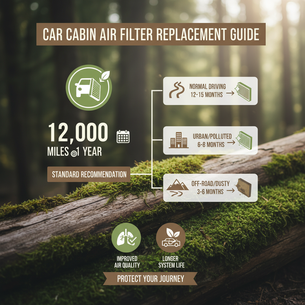 How Often Should I Change Car Cabin Air Filter For Optimal Health