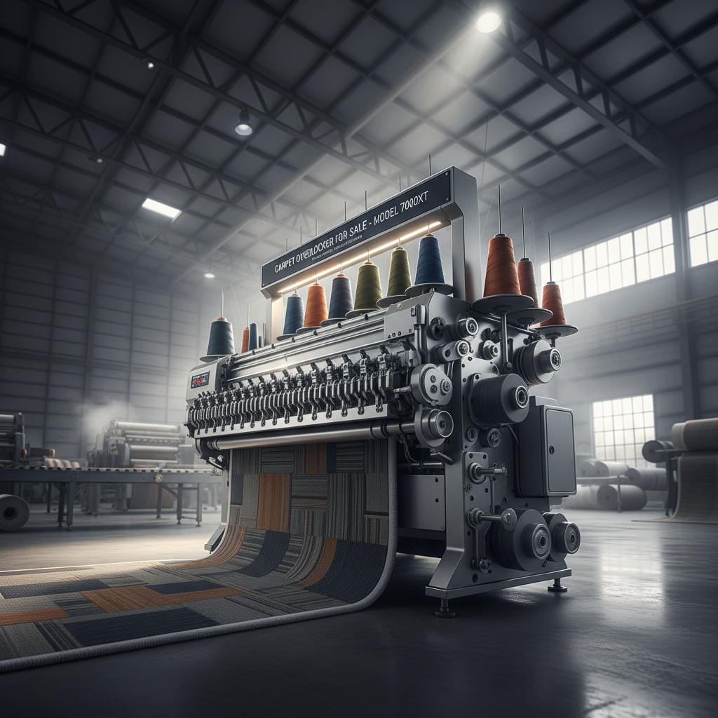 Find the Perfect Carpet Overlocker for Sale to Enhance Carpet Edge Finishing