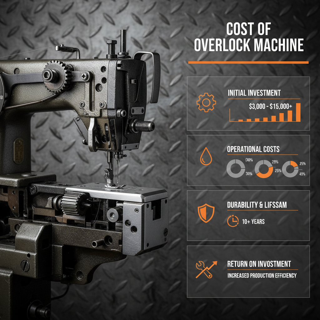 Understanding the Cost of Overlock Machines for Garment Businesses