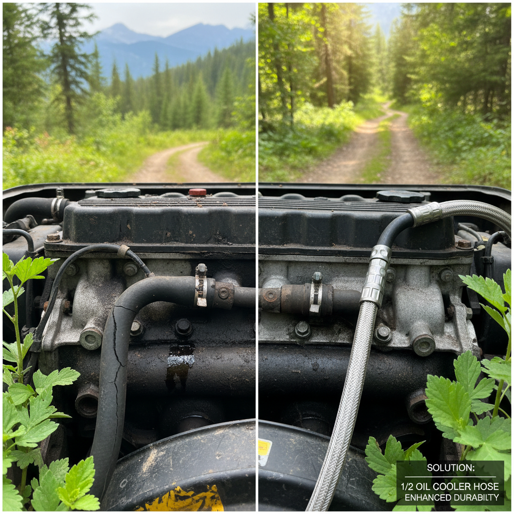 Choosing the Right 1 2 Oil Cooler Hose for Optimal Engine Performance