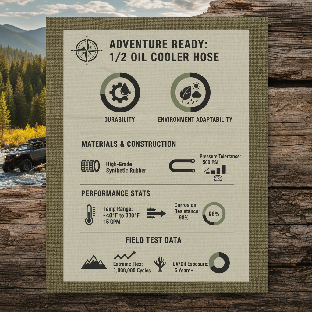 Choosing the Right 1 2 Oil Cooler Hose for Optimal Engine Performance