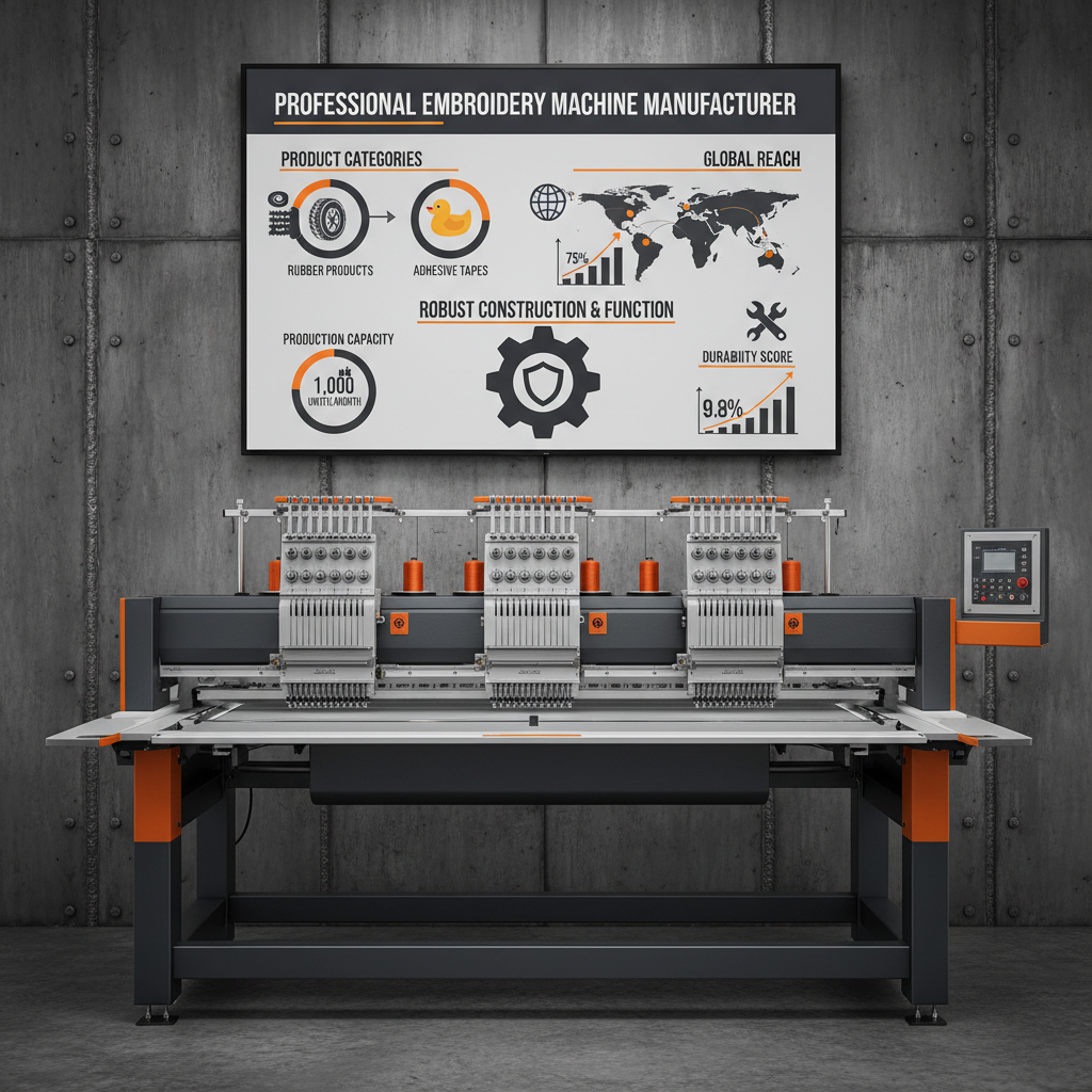 Find Your Ideal Professional Embroidery Machine Manufacturer with XTPFSM