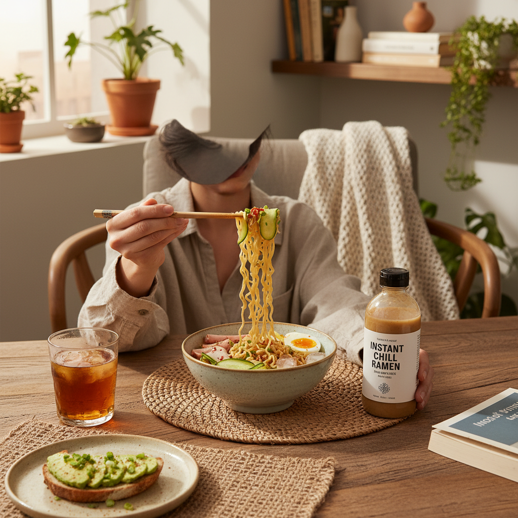 Discover the Refreshing Convenience of Cold Instant Ramen Noodles