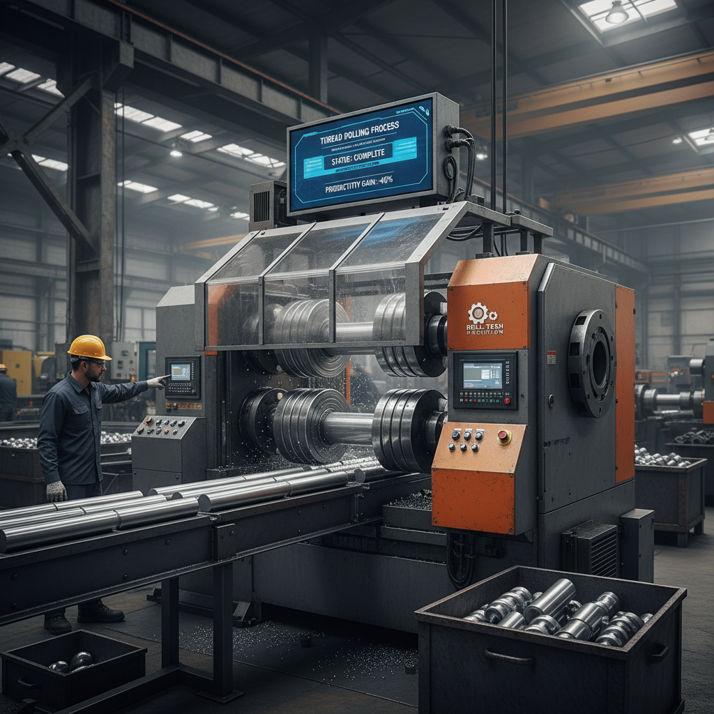 Motetools Thread Rolling Machine Video Company Precision Engineering Solutions