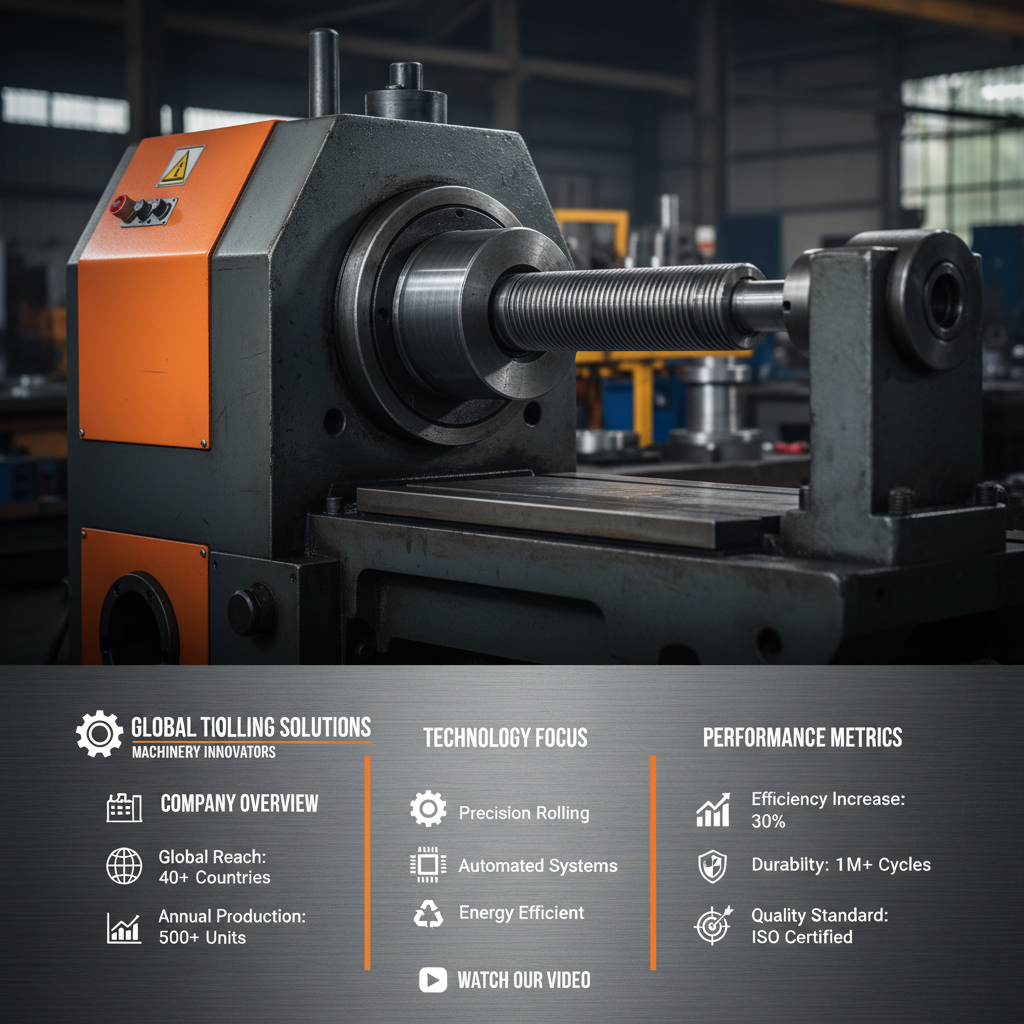 Motetools Thread Rolling Machine Video Company Precision Engineering Solutions