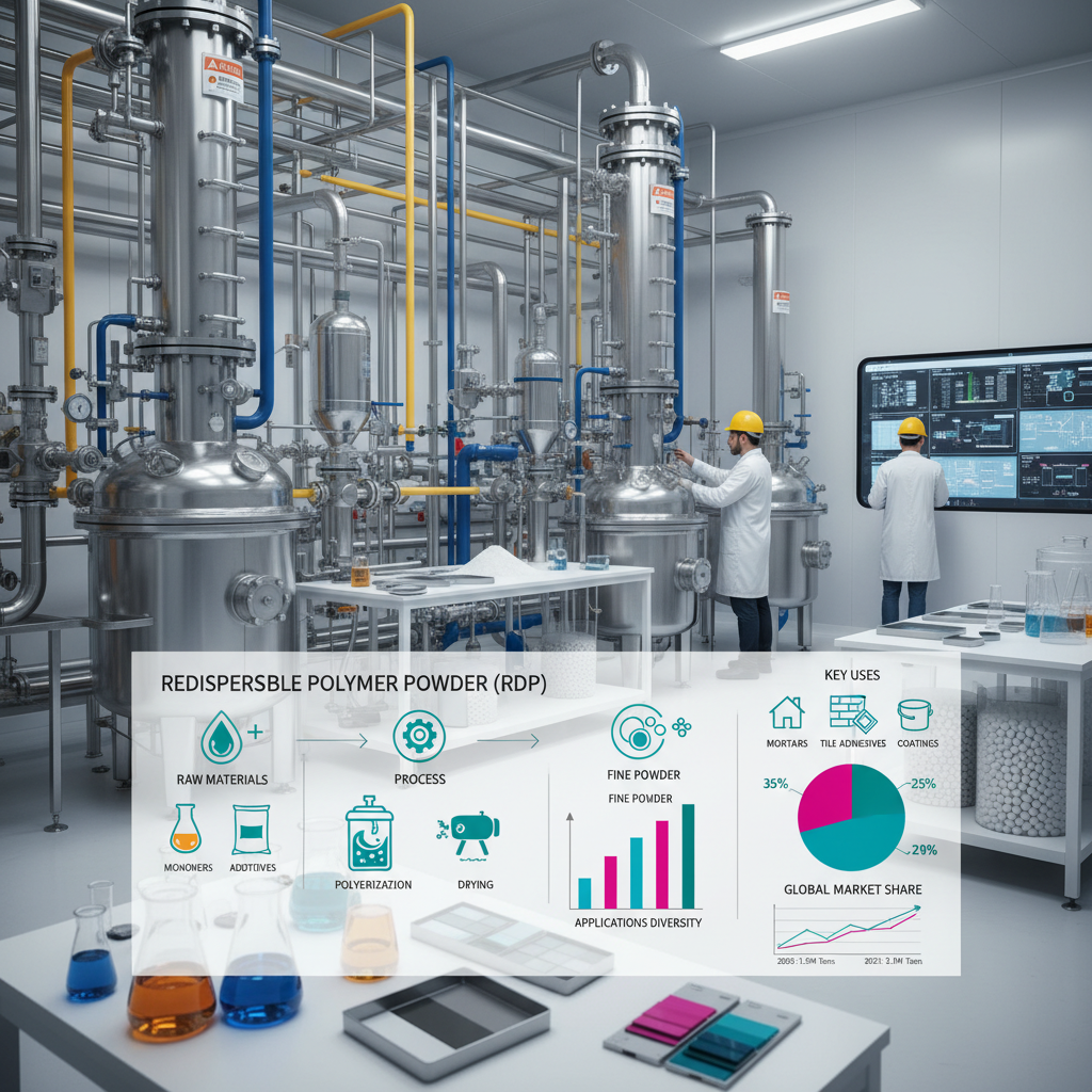 Redispersible Polymer Powder RDP for Enhanced Construction Material Performance