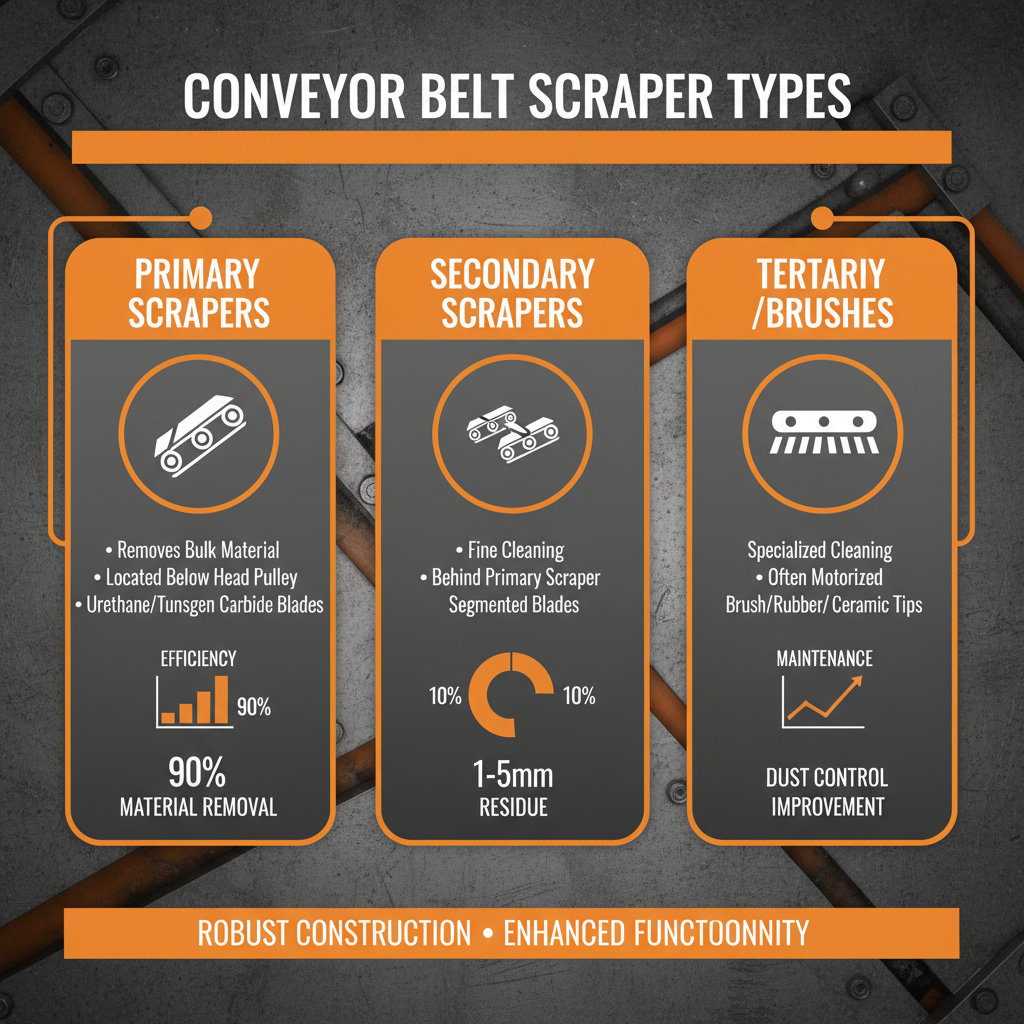 Comprehensive Guide to Conveyor Belt Scraper Types and Selection