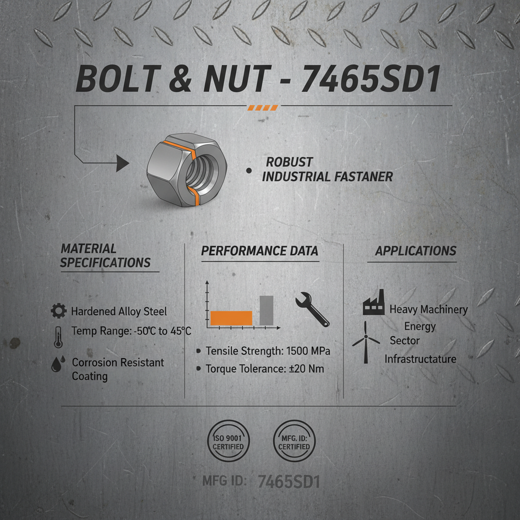 The 7465sd1 A Comprehensive Guide to Industrial Fastening Solutions
