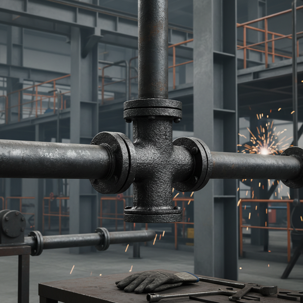 China 1 Inch Iron Black Cross Applications Benefits and Sourcing