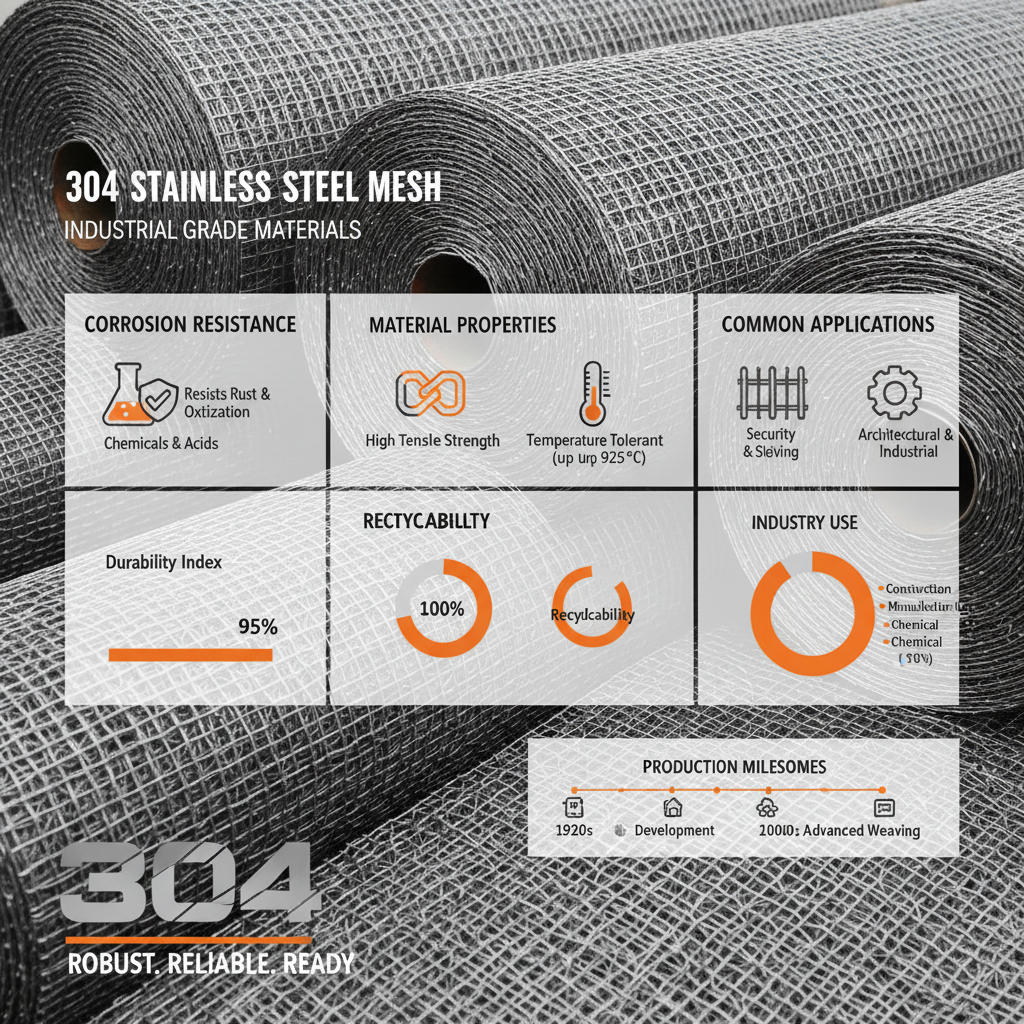 Comprehensive Guide to 304 Stainless Steel Mesh Applications and Properties