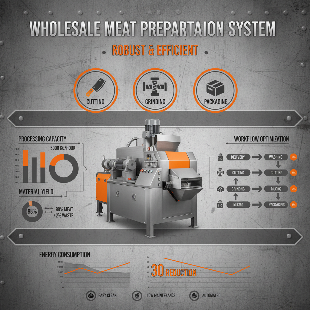 Investing in Wholesale Meat Preparation Machine Efficiency and Quality