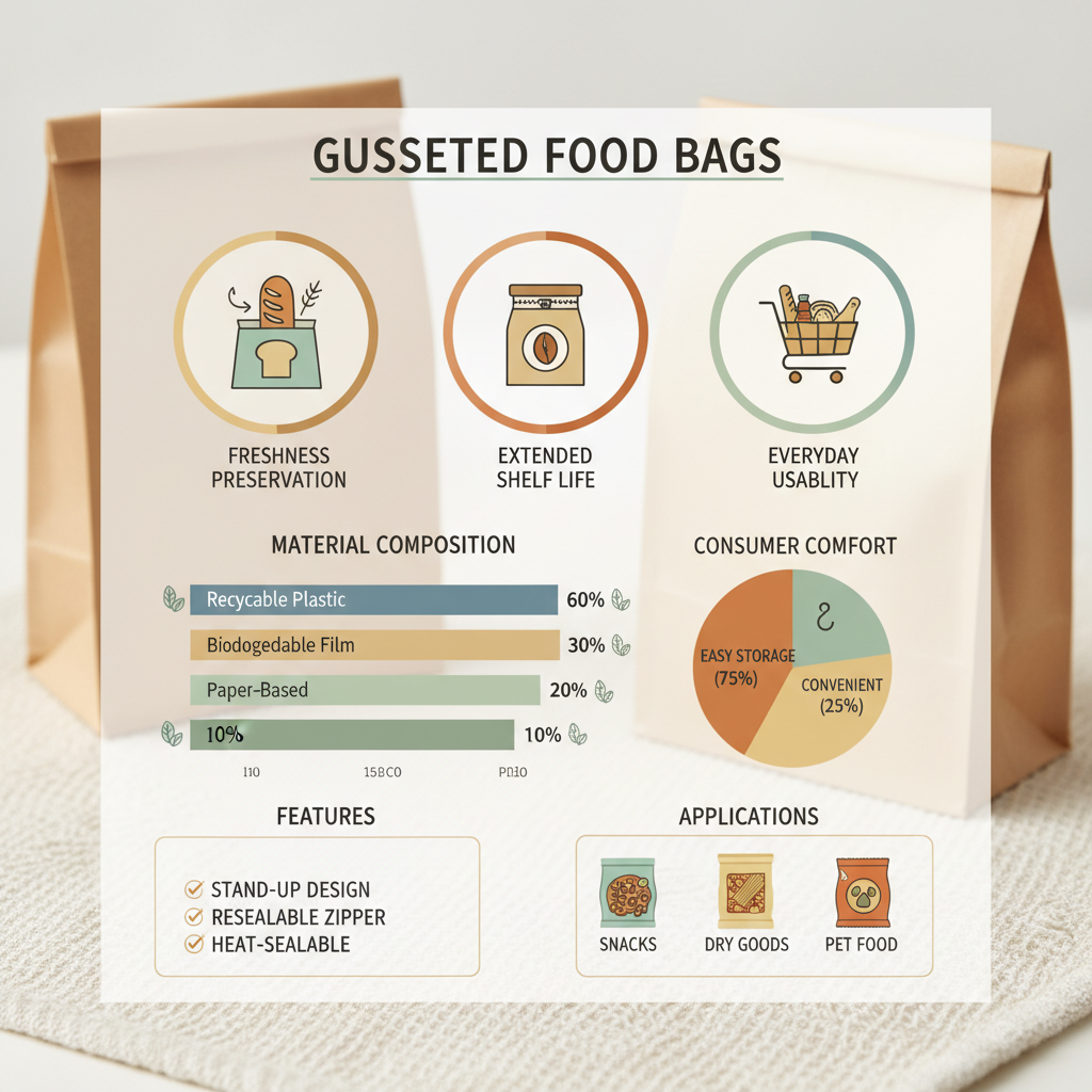 Comprehensive Guide to Gusseted Bags for Food Packaging Solutions