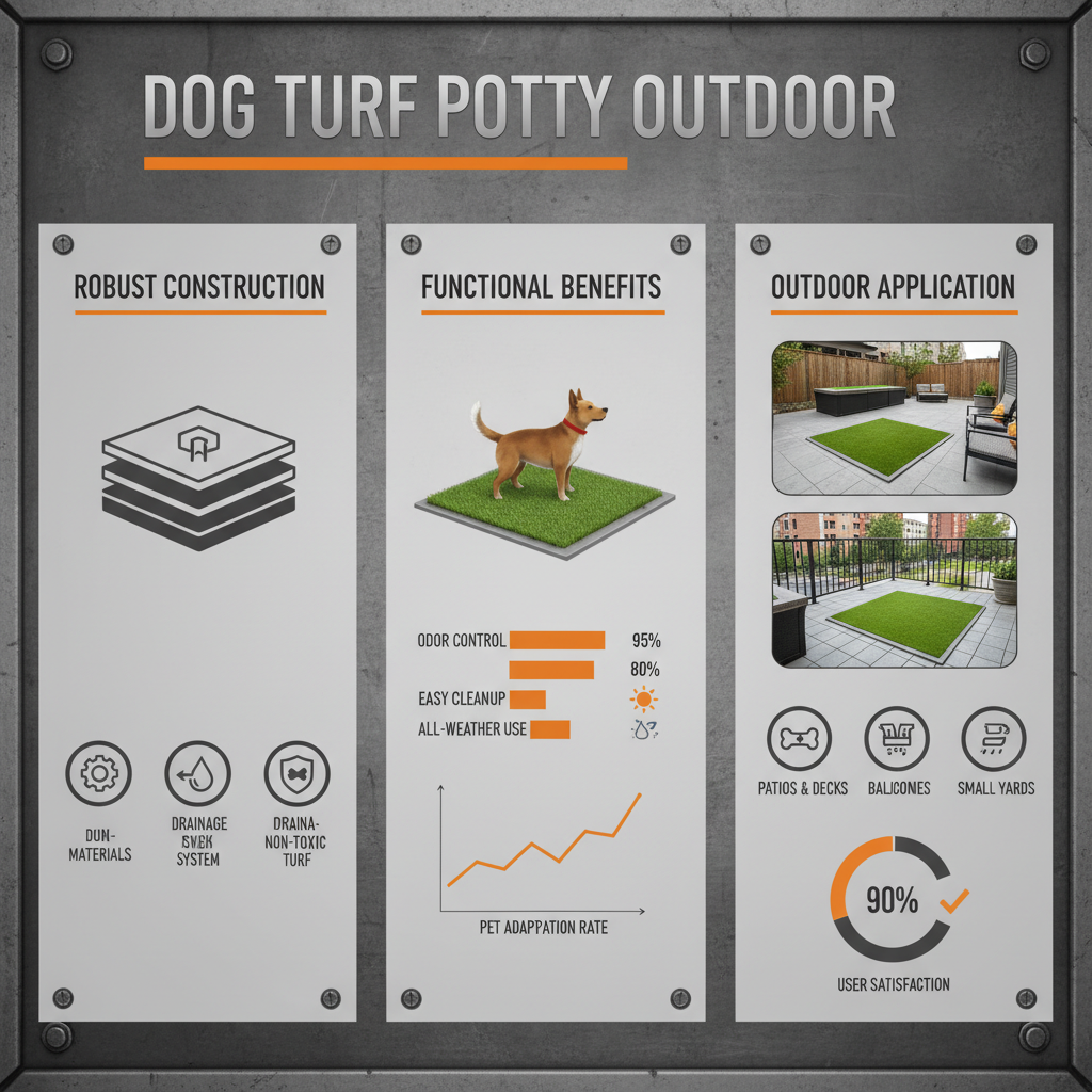 Enhance Outdoor Convenience with a Durable Dog Turf Potty for Your Canine Friend