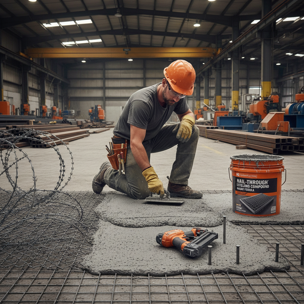 Achieving Durable Floors with Leveling Compound You Can Nail Through